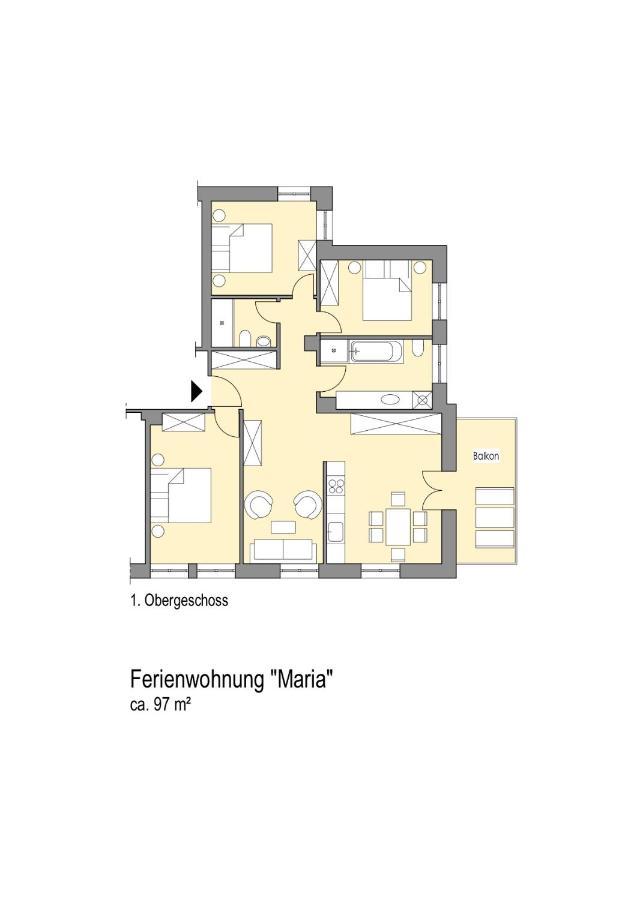 Altes Pfarrhaus Apartment Papstdorf Екстериор снимка