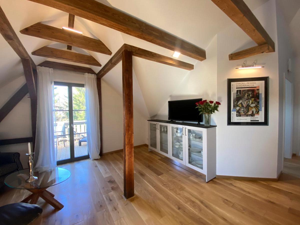 Altes Pfarrhaus Apartment Papstdorf Екстериор снимка
