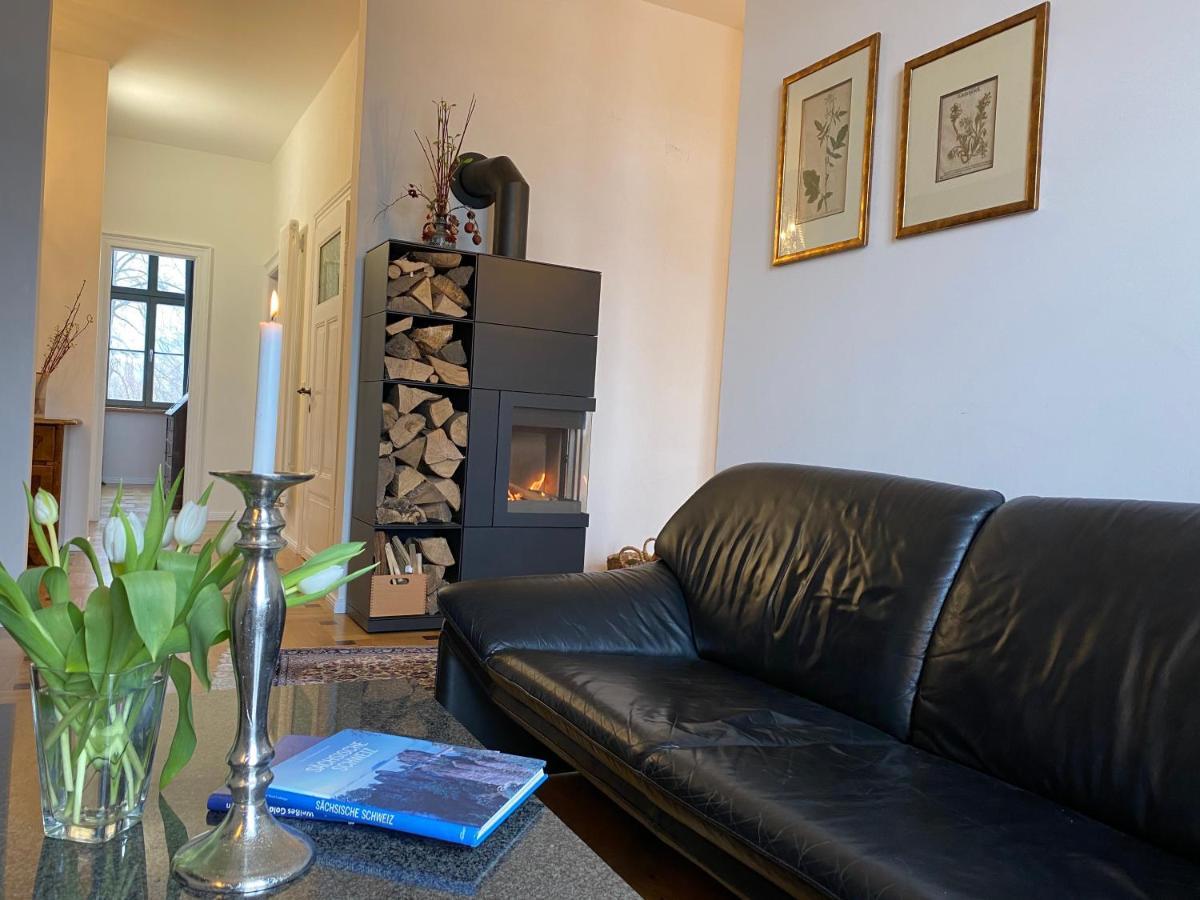Altes Pfarrhaus Apartment Papstdorf Екстериор снимка