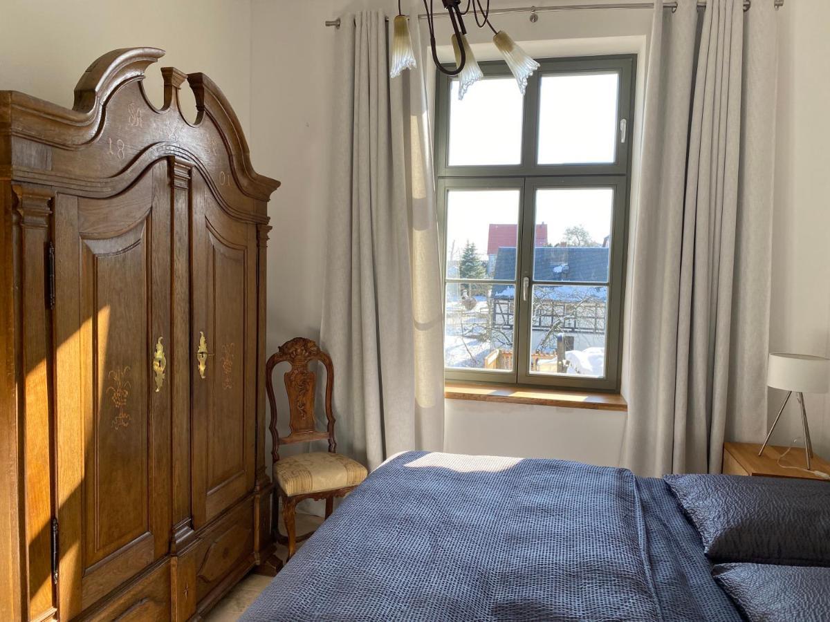 Altes Pfarrhaus Apartment Papstdorf Екстериор снимка