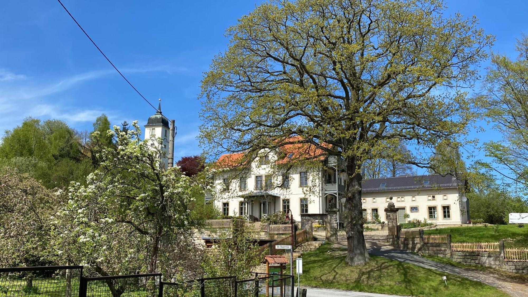 Altes Pfarrhaus Apartment Papstdorf Екстериор снимка