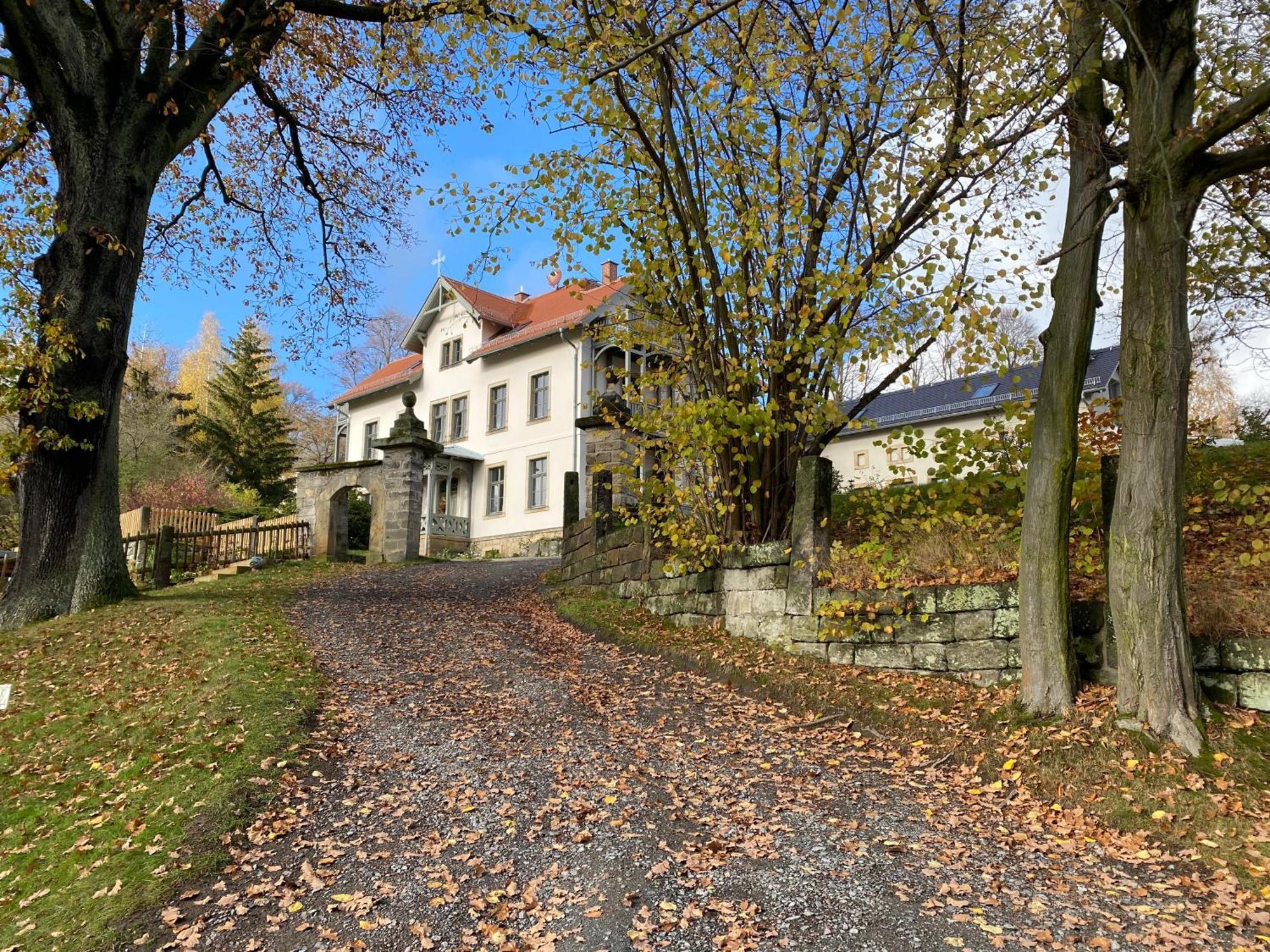 Altes Pfarrhaus Apartment Papstdorf Екстериор снимка