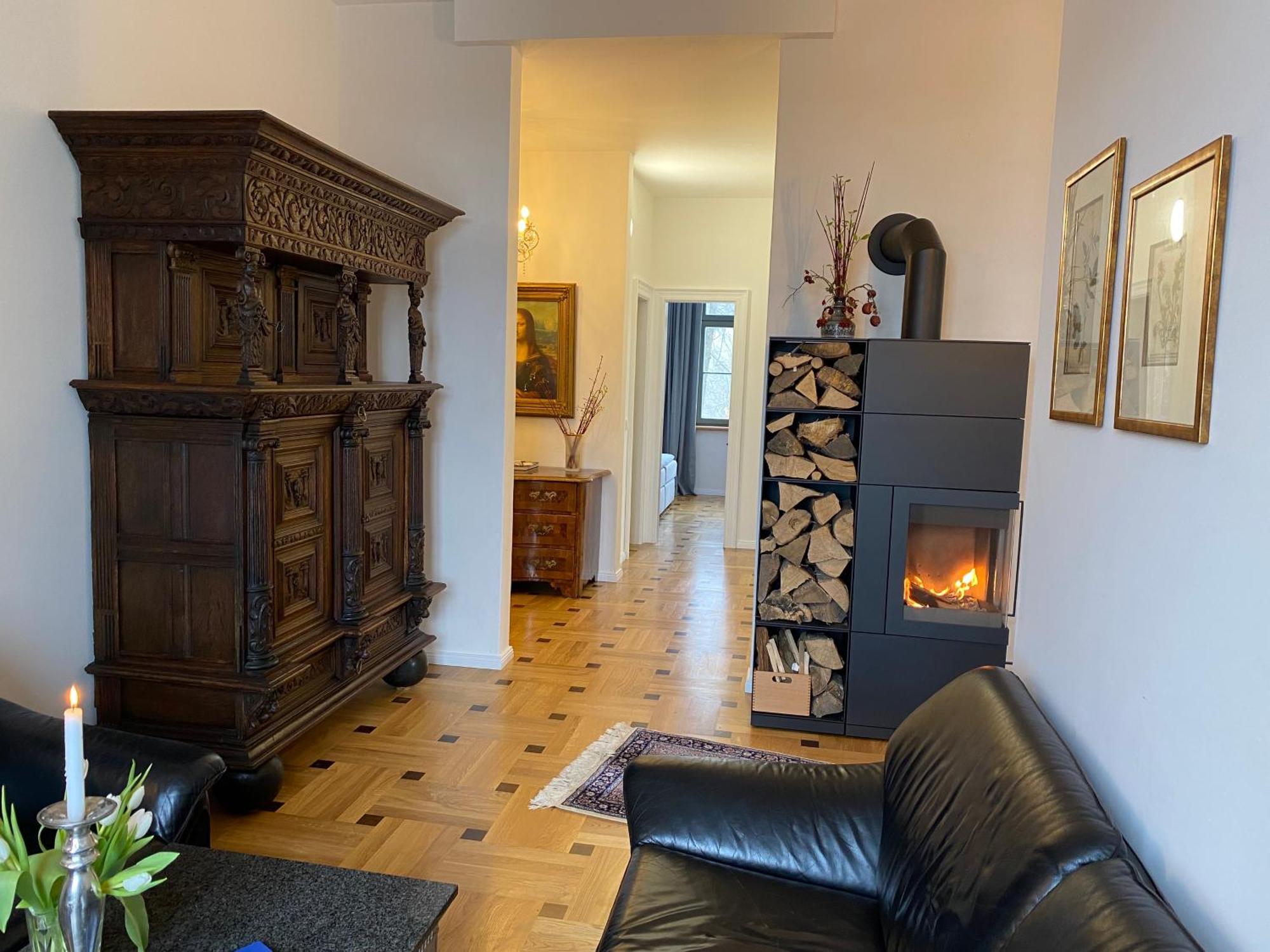 Altes Pfarrhaus Apartment Papstdorf Екстериор снимка