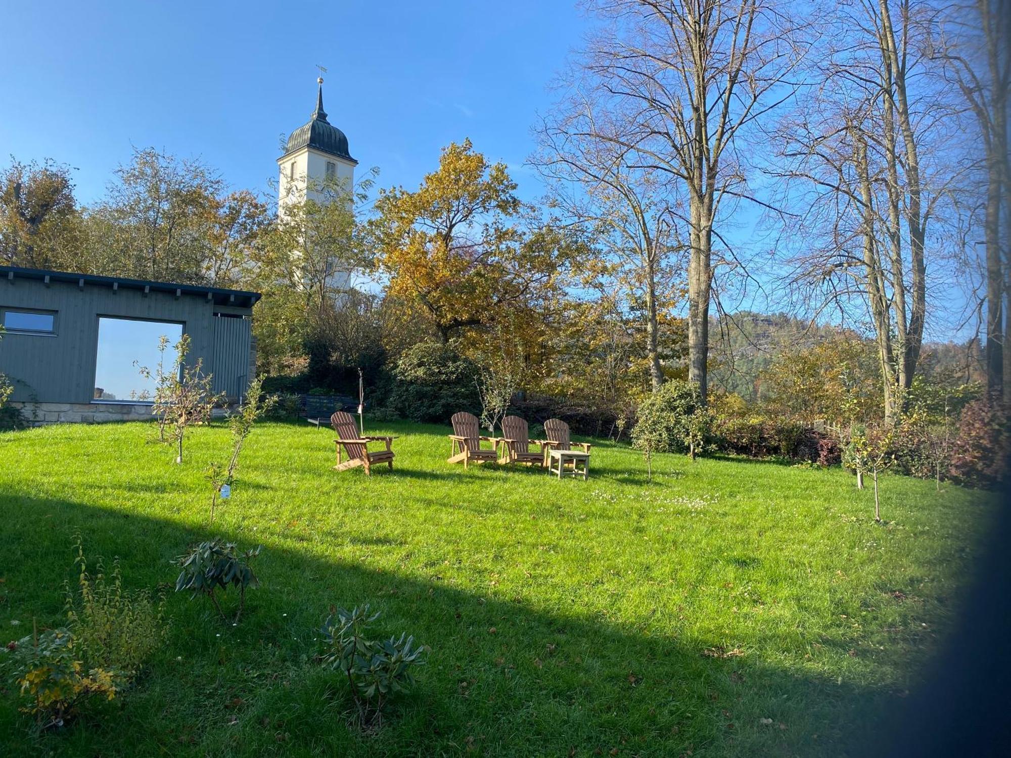 Altes Pfarrhaus Apartment Papstdorf Екстериор снимка